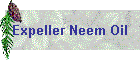 Expeller Neem Oil